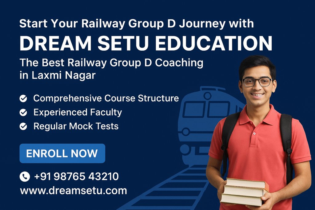 Top Railway exam coaching institute in Laxmi Nagar