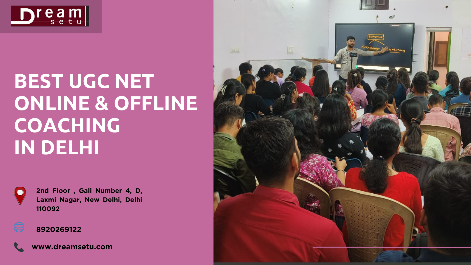 Best UGC NET ONLINE & Offline Coaching in Delhi