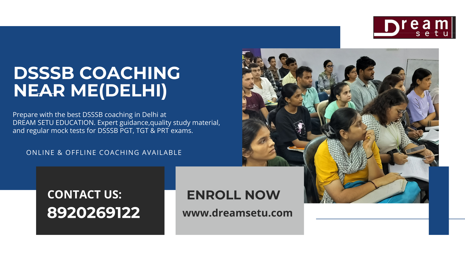 Dsssb coaching near me(delhi)