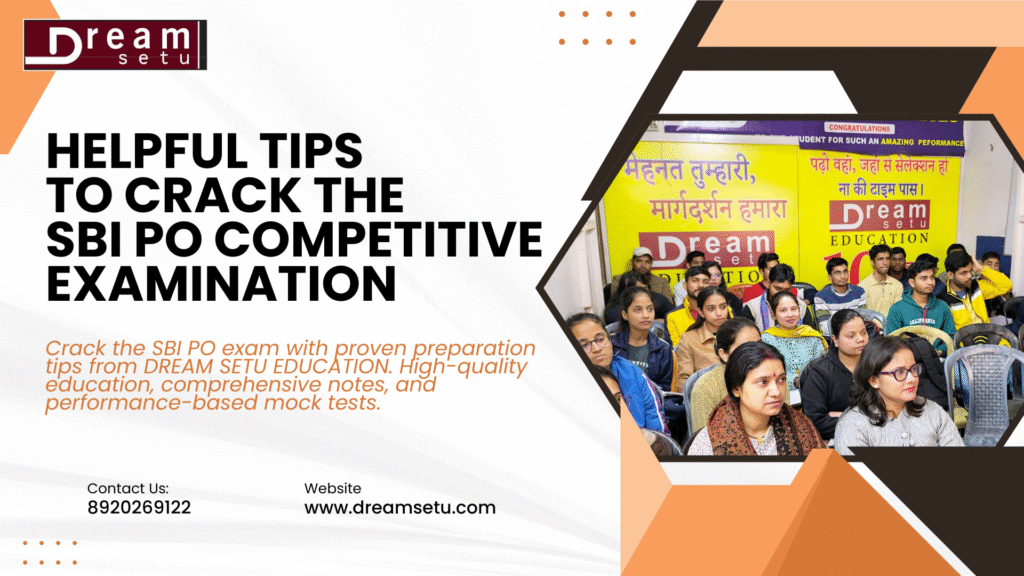 Helpful tips to crack the SBI PO competitive examination