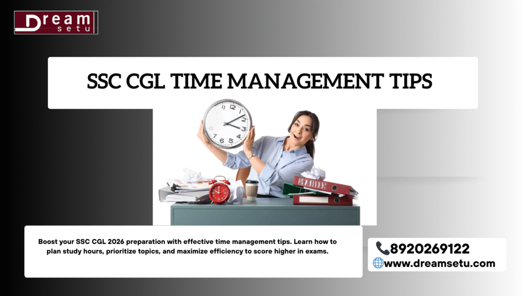 SSC CGL Time Management Tips