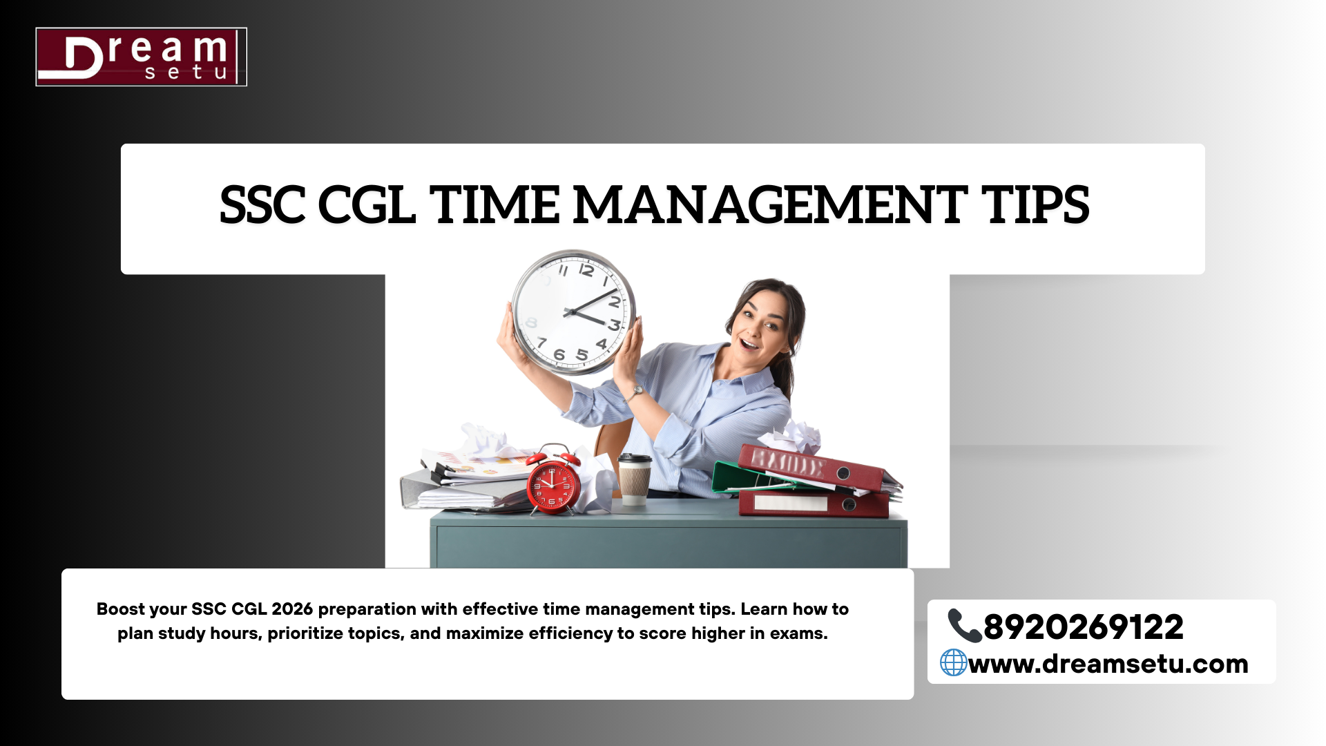 SSC CGL Time Management Tips